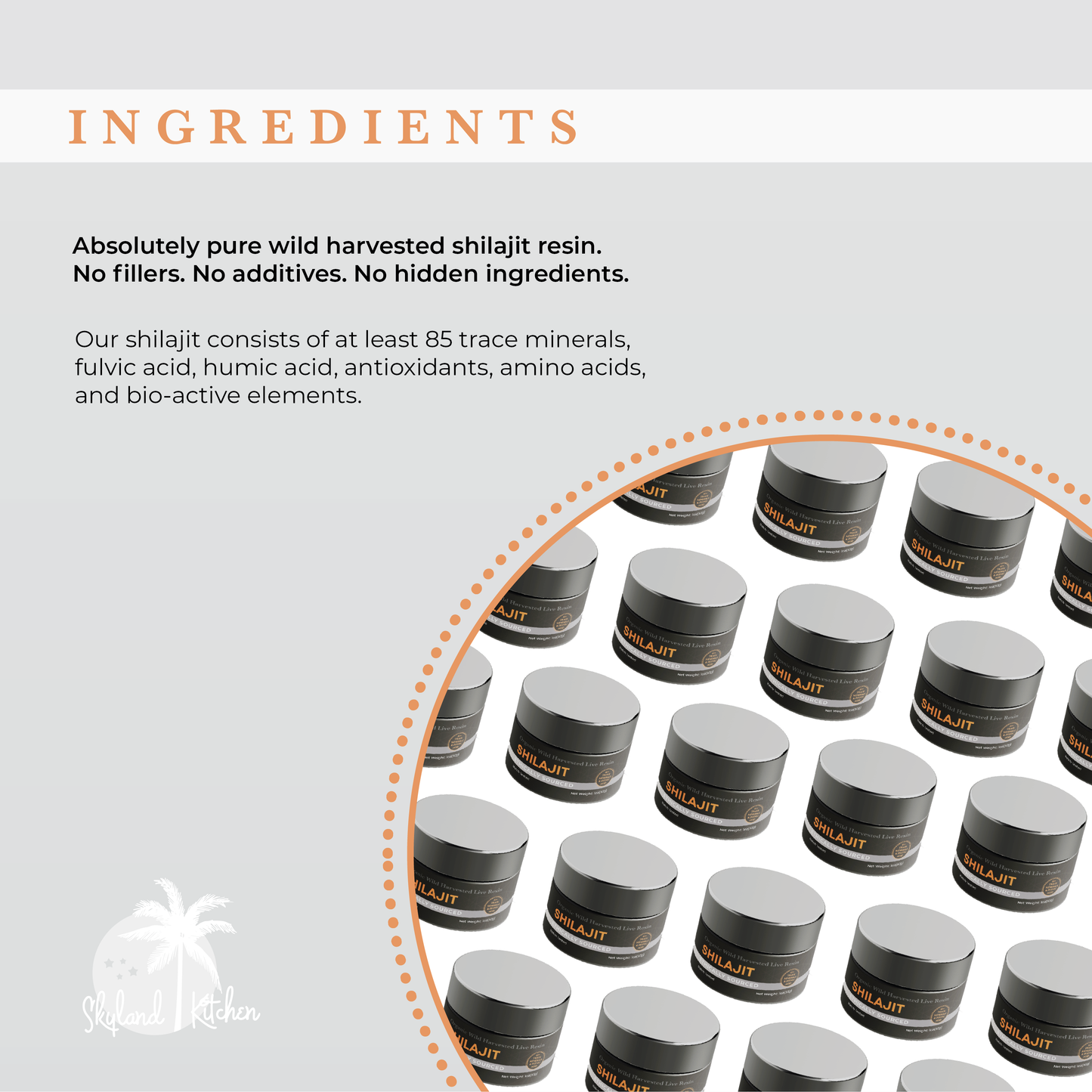 Organic Shilajit 30g Live Pitch Resin