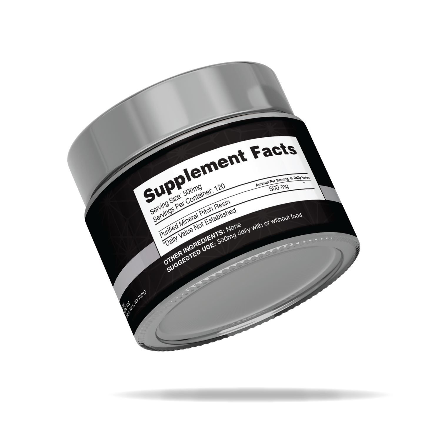 Organic Shilajit 60g Live Pitch Resin