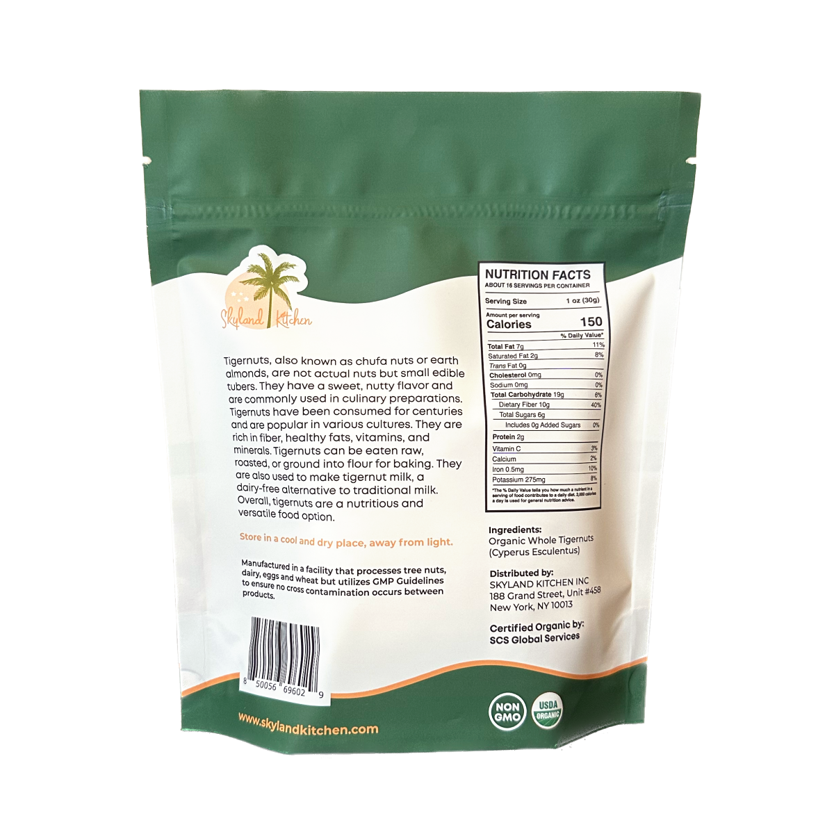 Organic Tigernuts Whole