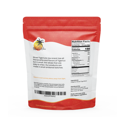 Organic Tigernuts Sliced